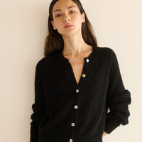 SESTRI HEADBAND -- BLACK SATIN