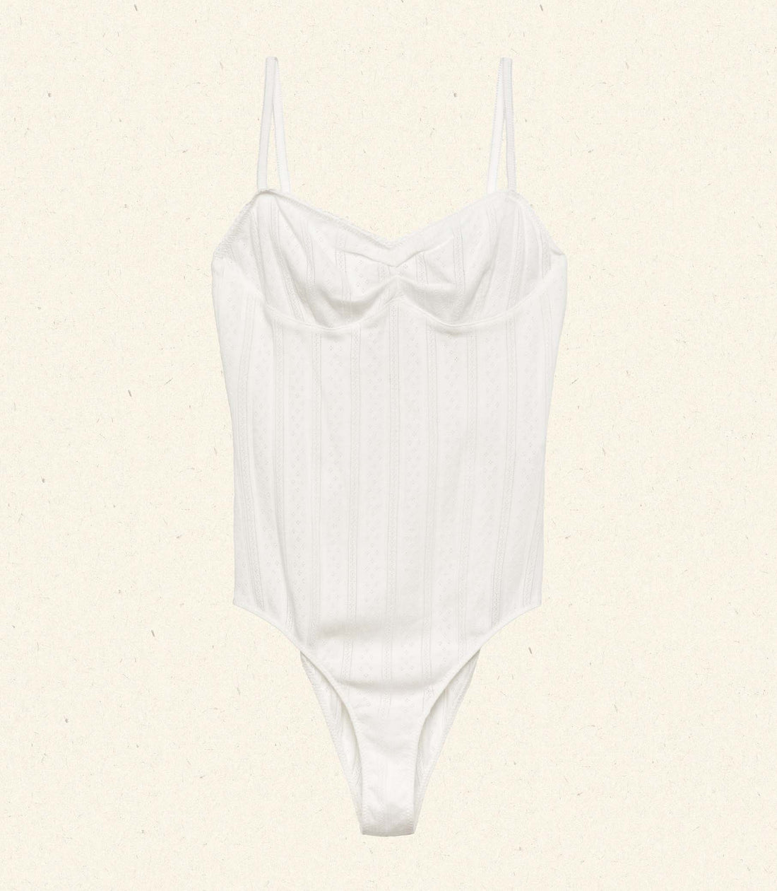 SIGRID BODYSUIT -- SALT