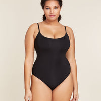 The Amalfi One Piece - Eco Nylon - Black - Classic - Full Coverage