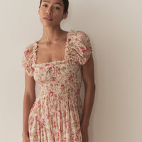 STANZA DRESS -- FLEURS DE PROVENCE