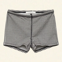 TOMMIE SHORT -- NOIR LA MADDALENA GINGHAM