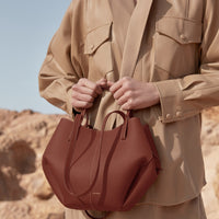 Cyme Mini - Textured Cognac