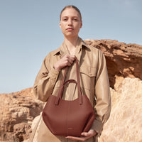 Cyme Mini - Textured Cognac
