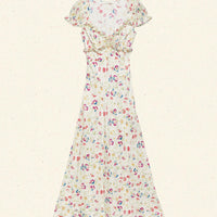 VALERINE DRESS -- WINDSWEPT BLOOMS