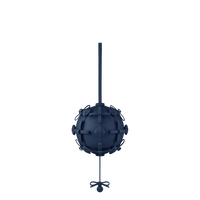 Button Bow Sphere - Ink