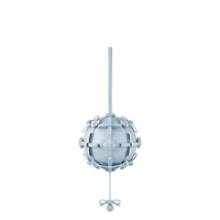 Button Bow Sphere - Cloud